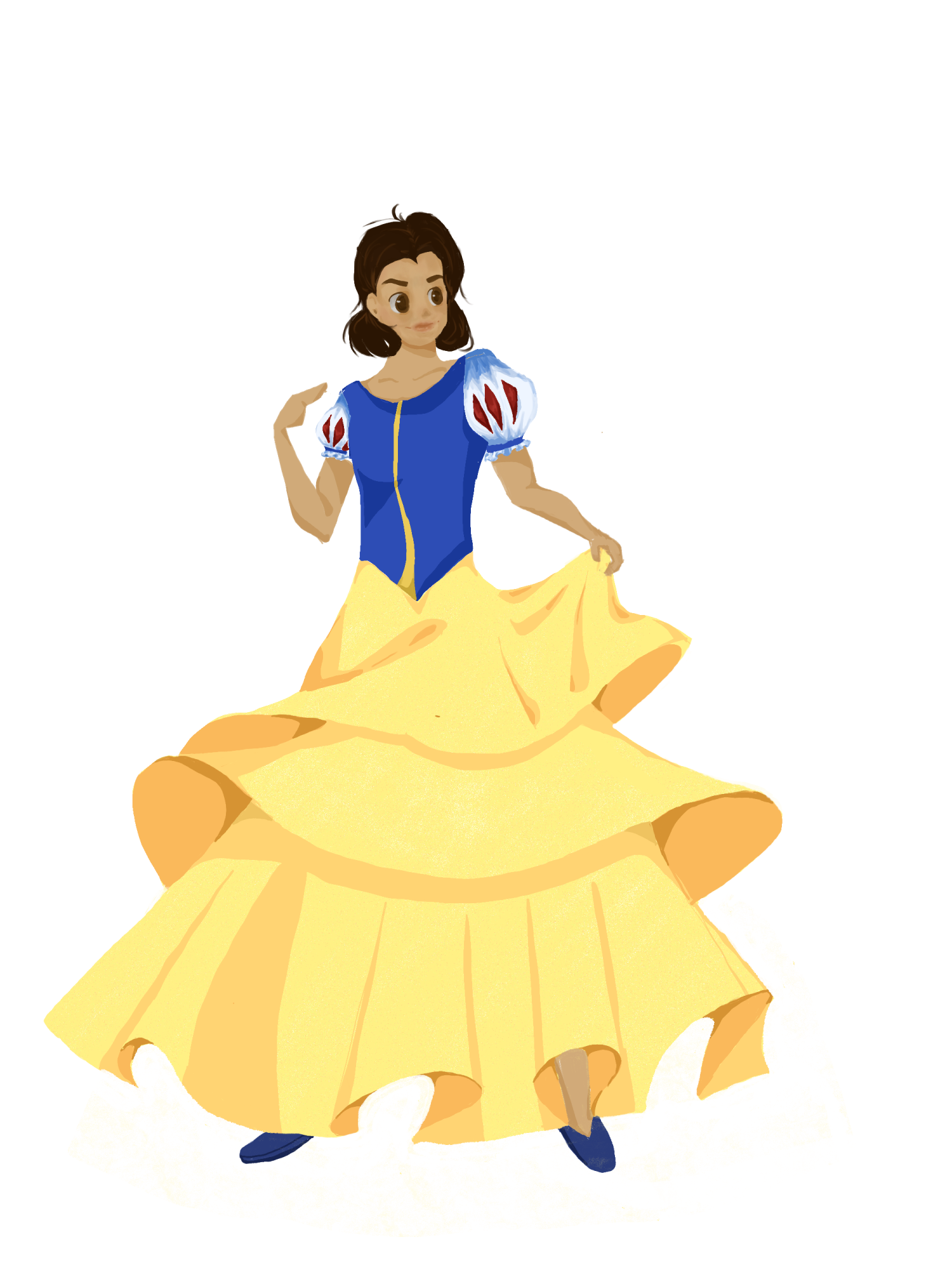 Snow white or bad write